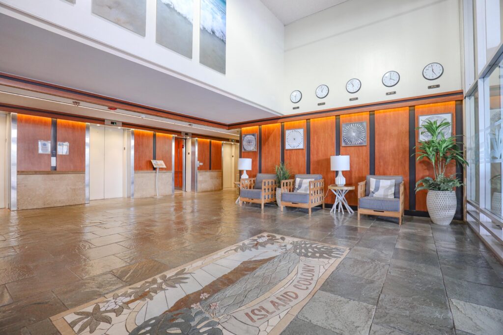 Lobby at Island Colony